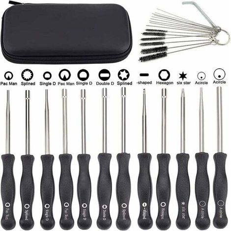 Set Mit 12 Vergaser-einstellwerkzeugen, A-ring-schraubendreher Für Kleine 2-takt-motoren, Husqvarna, Stihl, Echo, Freischneider, Kettensägen