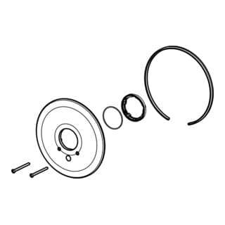 Hansa Rosette 59911967 Durchmesser 205mm Chrom