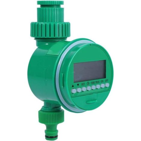 Automatischer Digitaler Bewässerungstimer, Elektrischer Gartenbewässerungs-programmierer Mit Einem Ausgang, Bewässerungssteuerung Für 3/4"- Und 1/2"-wasserhähne, Kunststoff-timersystem Für Balkone