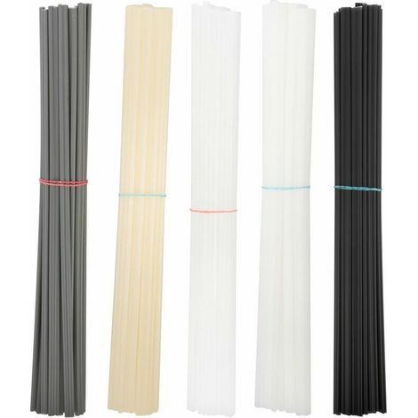 100 X 20 Cm Lange Schweißstäbe Aus Abs, Pp, Pvc Und Pe-kunststoff Für Heißluftpistolen Und Reparaturen An Autostoßstangen