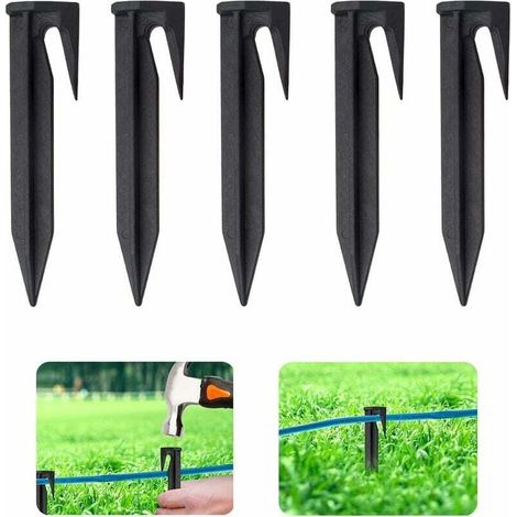100 Befestigungsstifte Für Begrenzungsdraht Von Mährobotern, Kompatibel Mit Gardena, Husqvarna, Worx, Bosch, 8,5 Cm Stifte Für Begrenzungsdraht