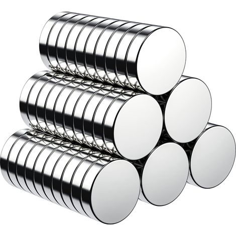 60er-packung Ultrastarke Neodym-magnete (10 X 2 Mm), Kleine Runde Magnete Für Kühlschrank, Whiteboard, Tür, Bastelarbeiten – Inklusive Aufbewahrungsbox