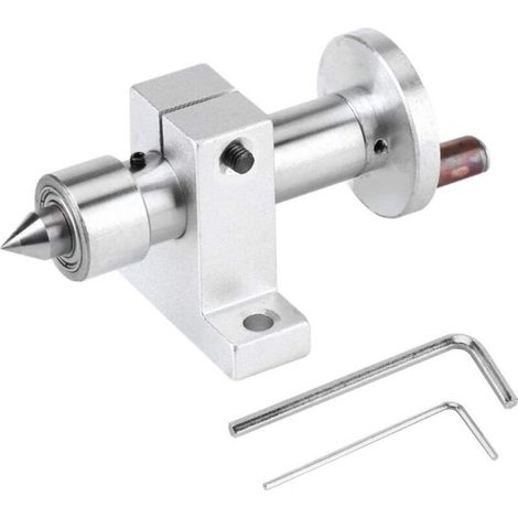 Tragbare Mini-holzdrehbank, Drehbankspitze Mit Bohrschlüssel, Doppelmetalllager