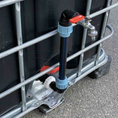 Schwanenhalsanschluss Für Regenwassertank, Zapfhahnzubehör