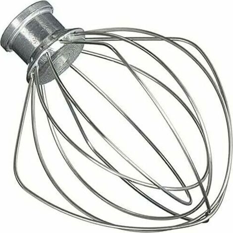 Schneebesen Aus Edelstahl Für Küchenmaschinen. Kompatibel Mit Kitchenaid K45ww Wp9704329 Ksm150 Ksm160 K45 Ksm90 Ksm15 Ksm110 Ksm103 Ksm75 Kn15. Rühraufsatz.