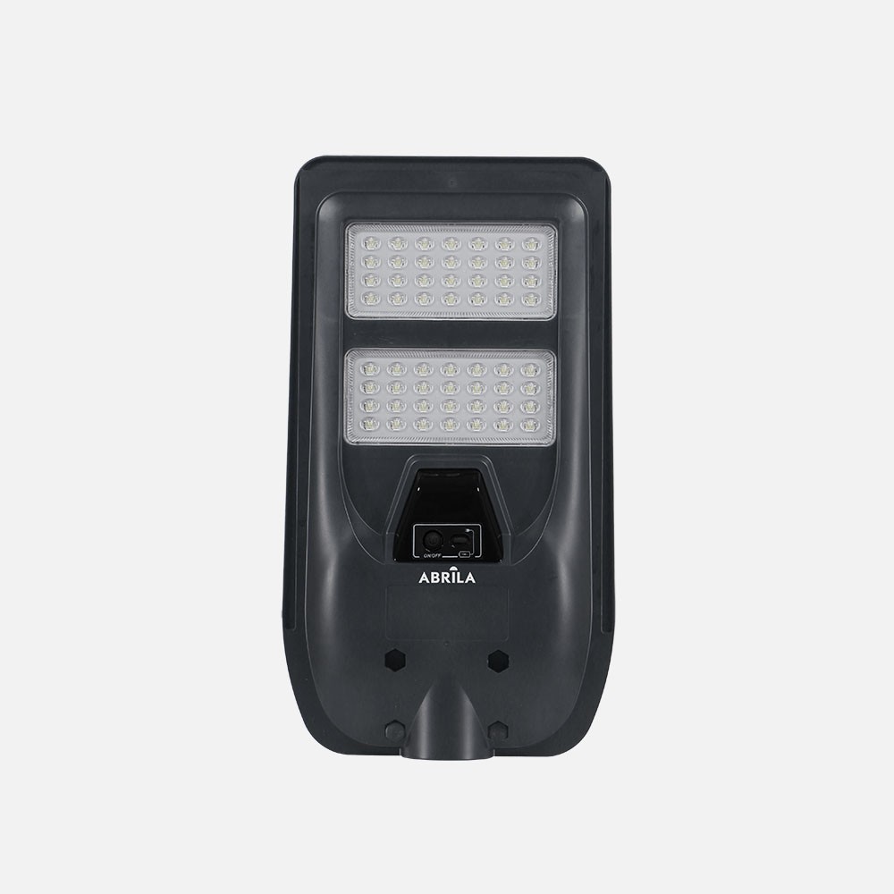 Solar-led-farbe 100w 6500k Grau 1400lm Ip65 Mit Bewegungssensor Und Dämmerungssensor