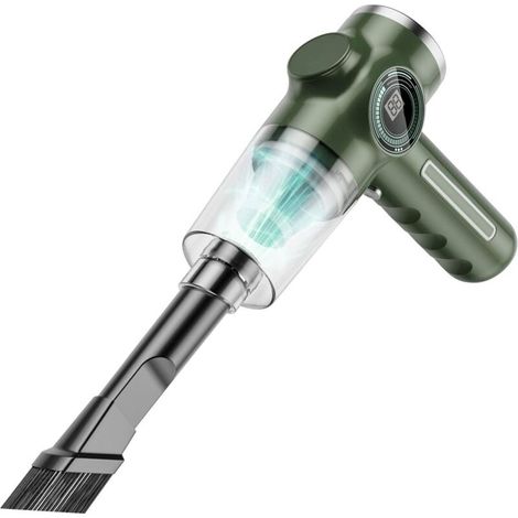Kabelloser Autostaubsauger, Tragbarer Handstaubsauger 43000 U/min 4,5 Kpa, Mini-staubgebläse 2000 Mah 20 Min, 220 G 14,5 X 16,7 Cm, Für Den Heimgebrauch Auf Autos, Sofas Und Teppichen