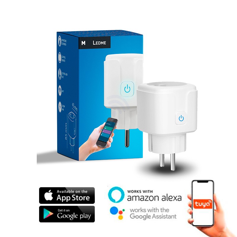 Ledme Wlan-steckdose 16a Smarthome Mit App