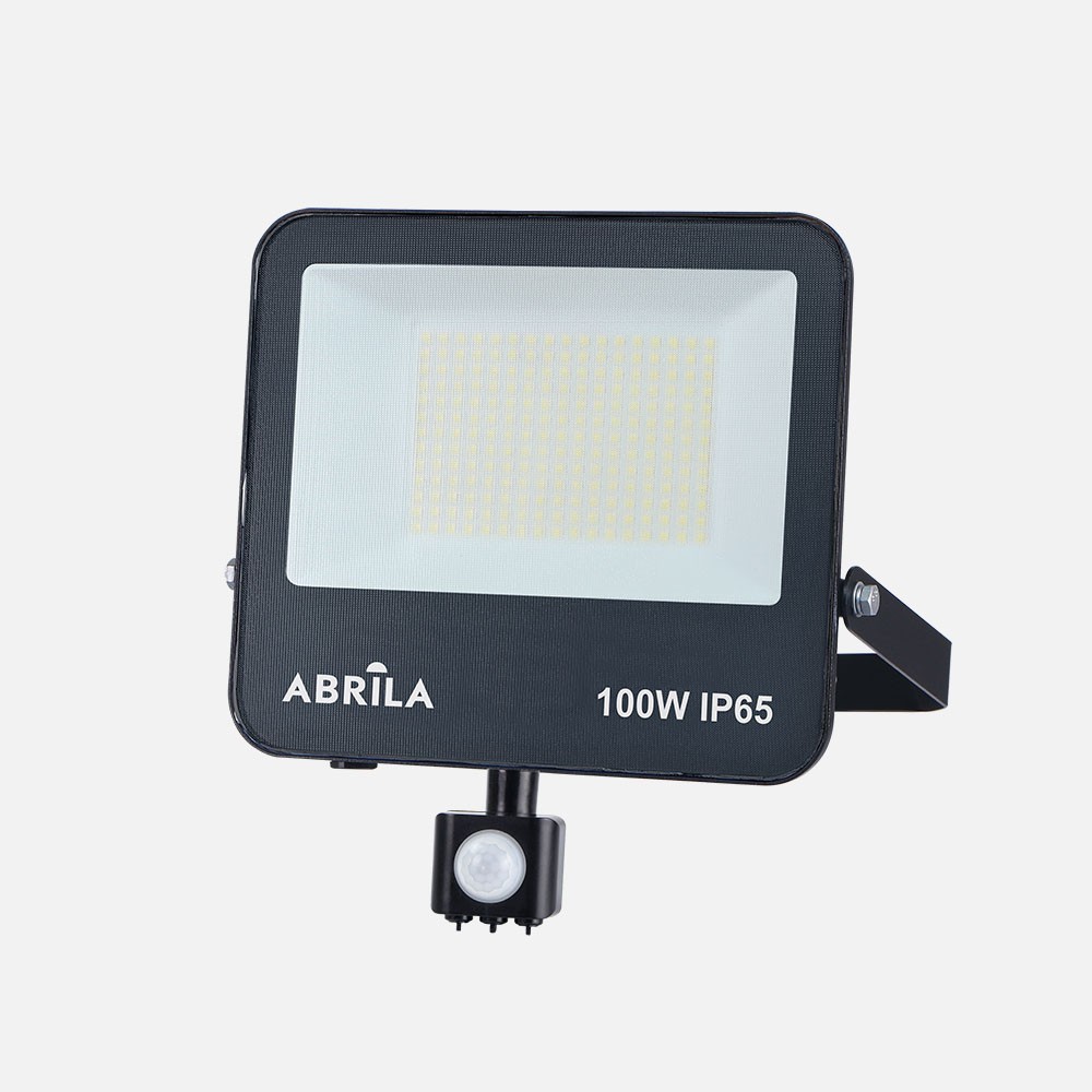 Boiro Led-strahler Mit Sensor 100w 6500k Schwarz Ip65