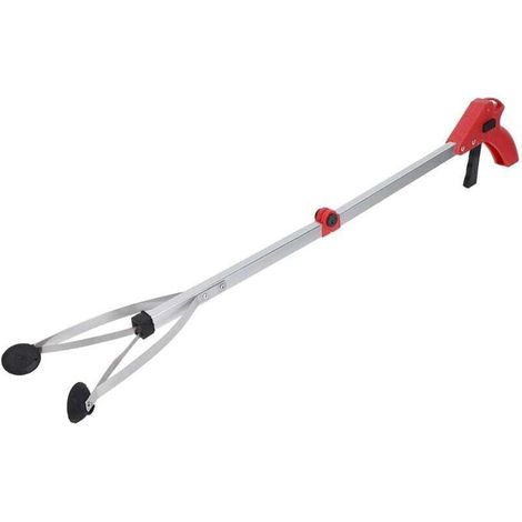 Multifunktionale 80 Cm Laubsaugerzange Aus Leichter, Ausziehbarer Aluminiumlegierung Zum Aufsammeln Von Laub Und Abfall Ein Gartenreinigungsgerät Für Ältere Menschen Und Menschen Mit Eingeschränkter M