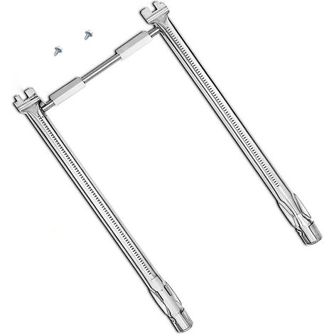 Grillbrenner Kompatibel Mit Weber Spirit I Ii E210 S210 E220 S220, Edelstahl 304, 45,7 Cm, Ersatzteil 69785, 2er-pack