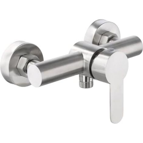 Einhebel-duscharmatur, Wandbrause Aus Edelstahl 304, Einhebel-duscharmatur Mit Montagezubehör, Wandbrausearmatur Für Badewanne