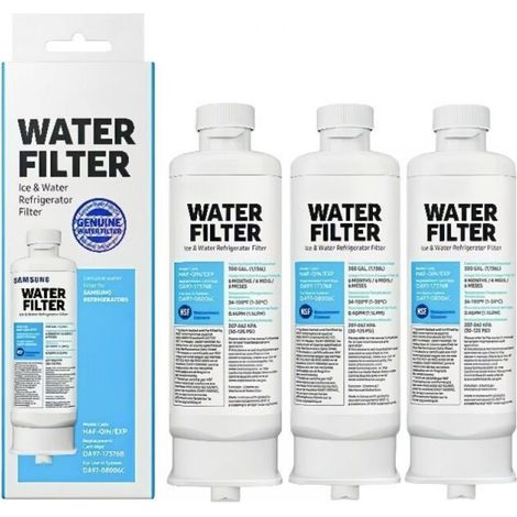 Kühlschrank-wasserfilter 3er-pack Lt1000p Da97-17376b Da97-08006c Haf-qin/exp 300 Gallonen Kompatibel Kokosnuss-aktivkohle Mdj64844601 Adq74793501