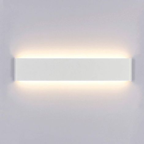 40 Cm Led-wandleuchte Für Den Innenbereich, 14 W (entspricht 65 W), 952 Lm, Warmweiß (3000 K), Gehäuse Aus Aluminium Und Acryl In Luftfahrtqualität, Geeignet Für Schlafzimmer, Wohnzimmer, Treppenhaus,