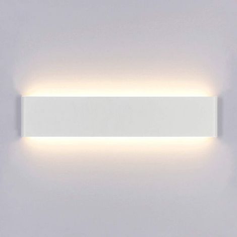 14w 1600 Lumen Led-wandleuchte – Moderne Innenwandleuchte Aus Acryl Und Flugzeugaluminium – Warmweiß 3000k – Nicht Dimmbar, 220v Wechselstrom, Für Schlafzimmer, Wohnzimmer, Treppenhäuser, Flure Usw.