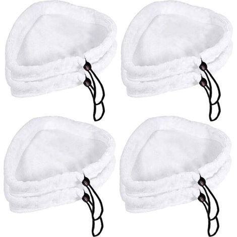 Set Mit 8 Mikrofaser-reinigungspads, Universell Für Dampfreiniger - Waschbare Ersatzpads, Kompatibel Mit Dampfreinigern