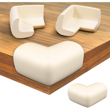 8er-set Eckenschoner Für Kindertische, Weiche Schaumstoff-eckenschützer Für Stoßdämpfende Kanten, Starker 3m-kleber, Geruchlos, Für Scharfe Möbel, Holz, Glas Und Metall
