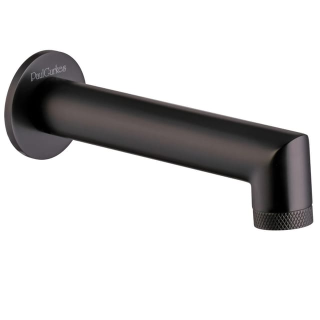 Paulgurkes - Wanneneinlauf Matt-schwarz Wanneneinlass Serie Nox