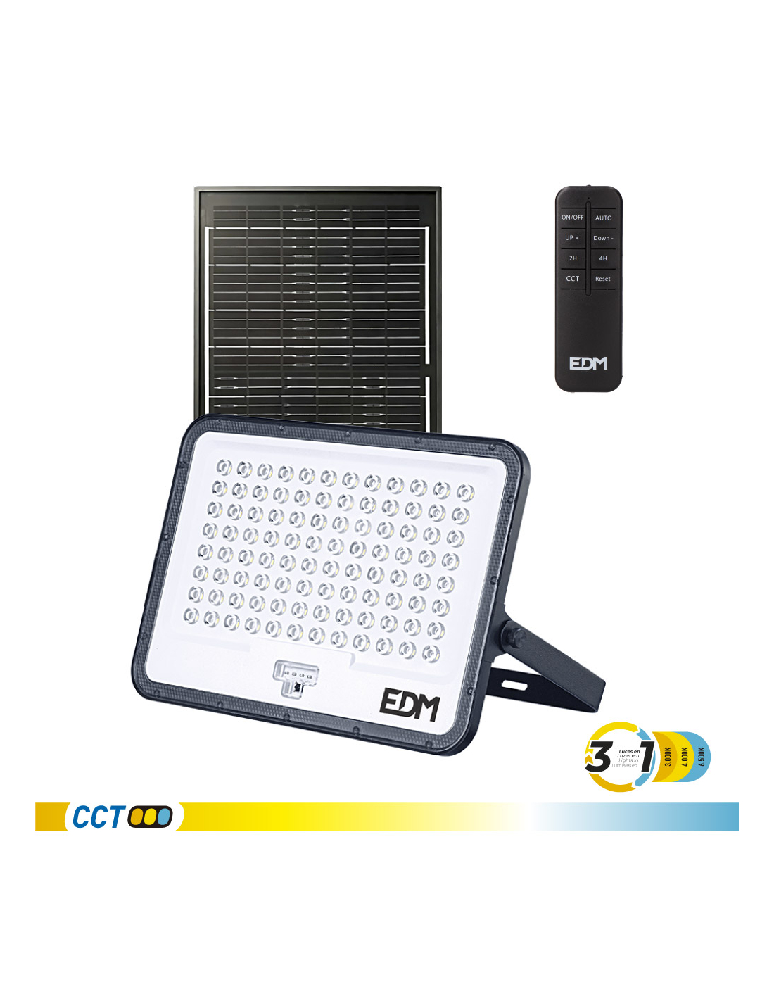 Solarer Led-projektor-fokus 3cct 200 W 2200 Lm