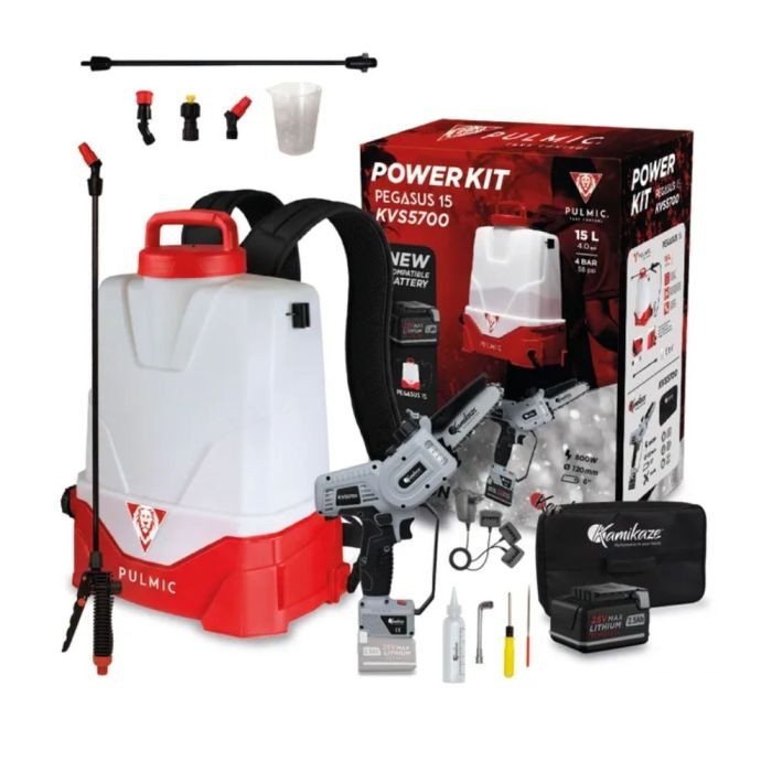Kamikaze Power Pegasus 15 Sulfator-set Mit Elektrischer Säge Kvs5700