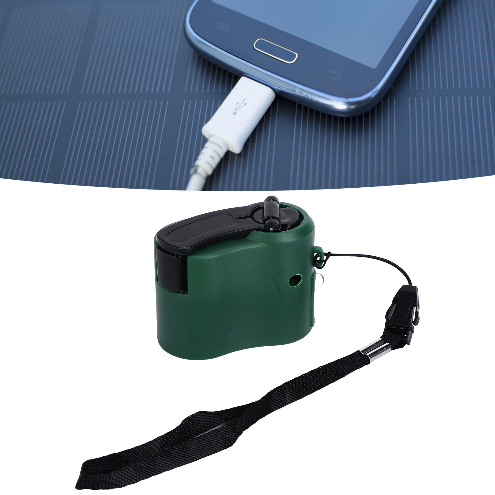 Dieses Handbetriebene Usb-ladegerät Ist Ein Notfallladegerät Für Mobiltelefone, Tablets, Mp3-player, Radios Usw. Und Ideal Für Reisen Und Zum Manuellen Laden. Es Ist Umweltfreundlich.