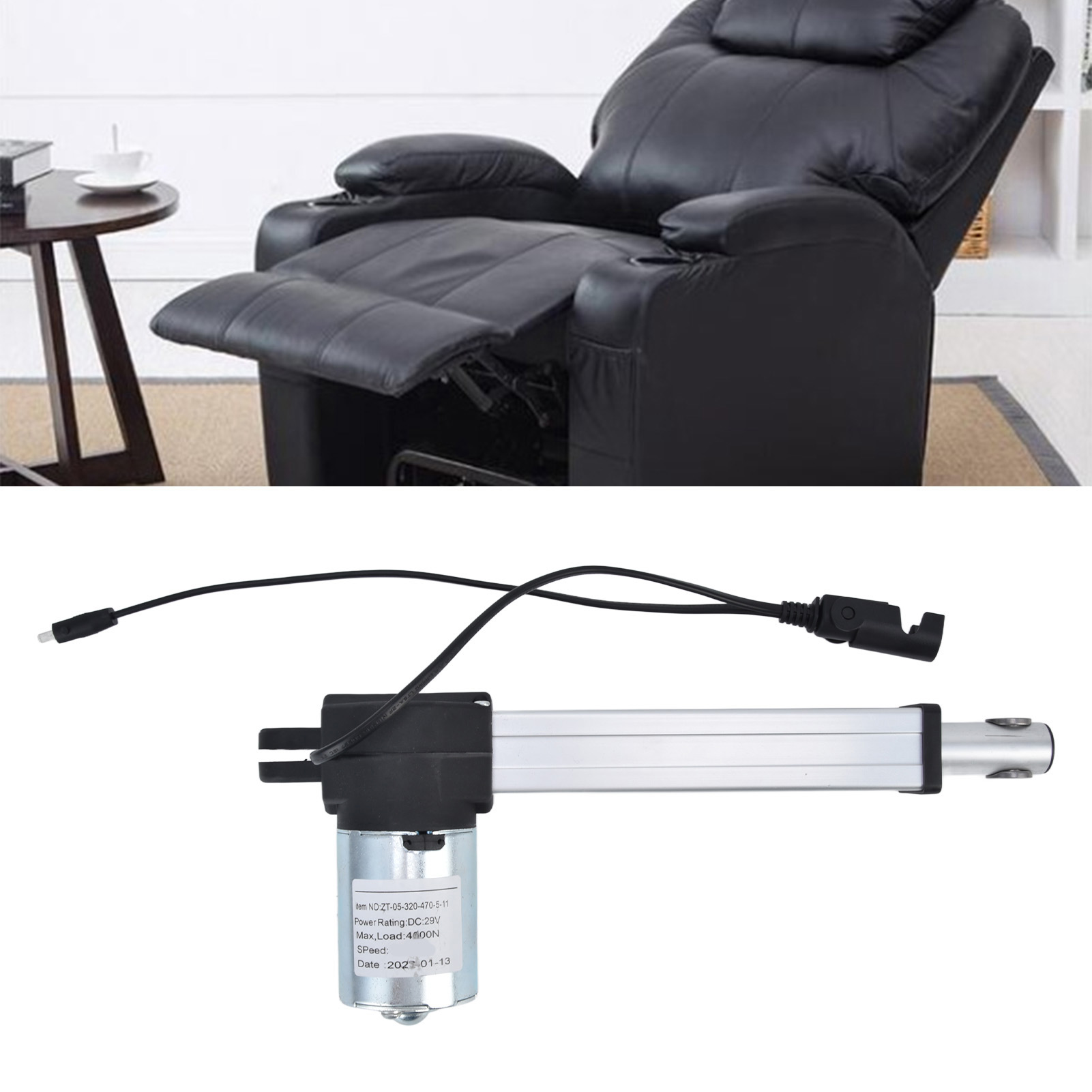 Elektrischer Linear-teleskop-hubmotor Mit 150 Mm Hub Für Den Hausgebrauch, 29 V Gleichstrom