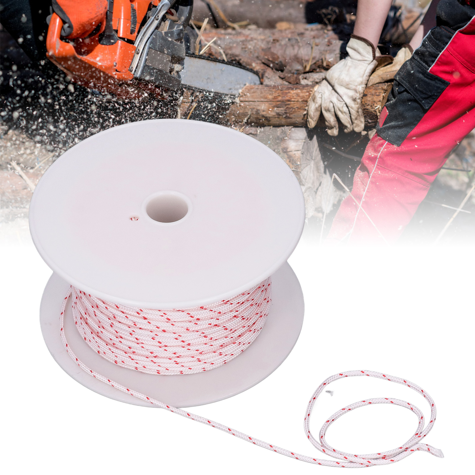 100 M Starterseil Für Kettensägen, 3 Mm Nylon-schneidseil Für Rasenmähermotoren