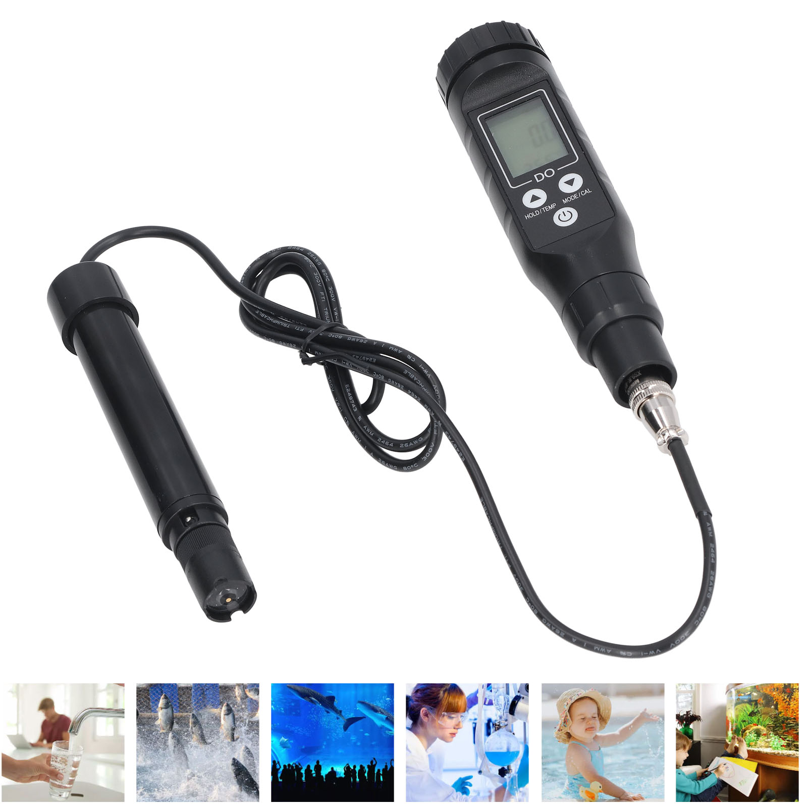 Do9100 Intelligenter Bluetooth-sauerstoffanalysator, Digitaler Analysator Für Aquakultur, Sauerstoffanalysator, Wasserqualitätsanalysator