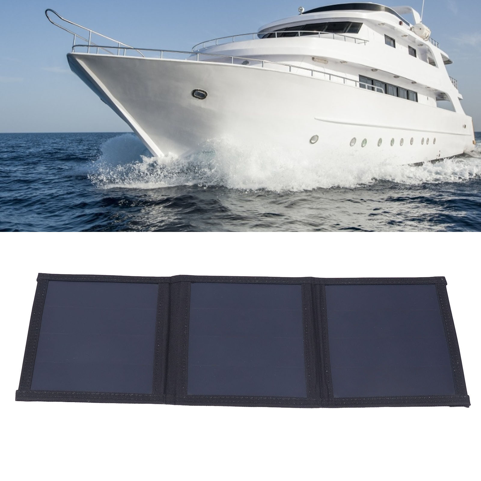 Faltbarer, Tragbarer 14-w-usb-lader Mit Faltbarem Solarpanel Und Tragbarer Ladetasche