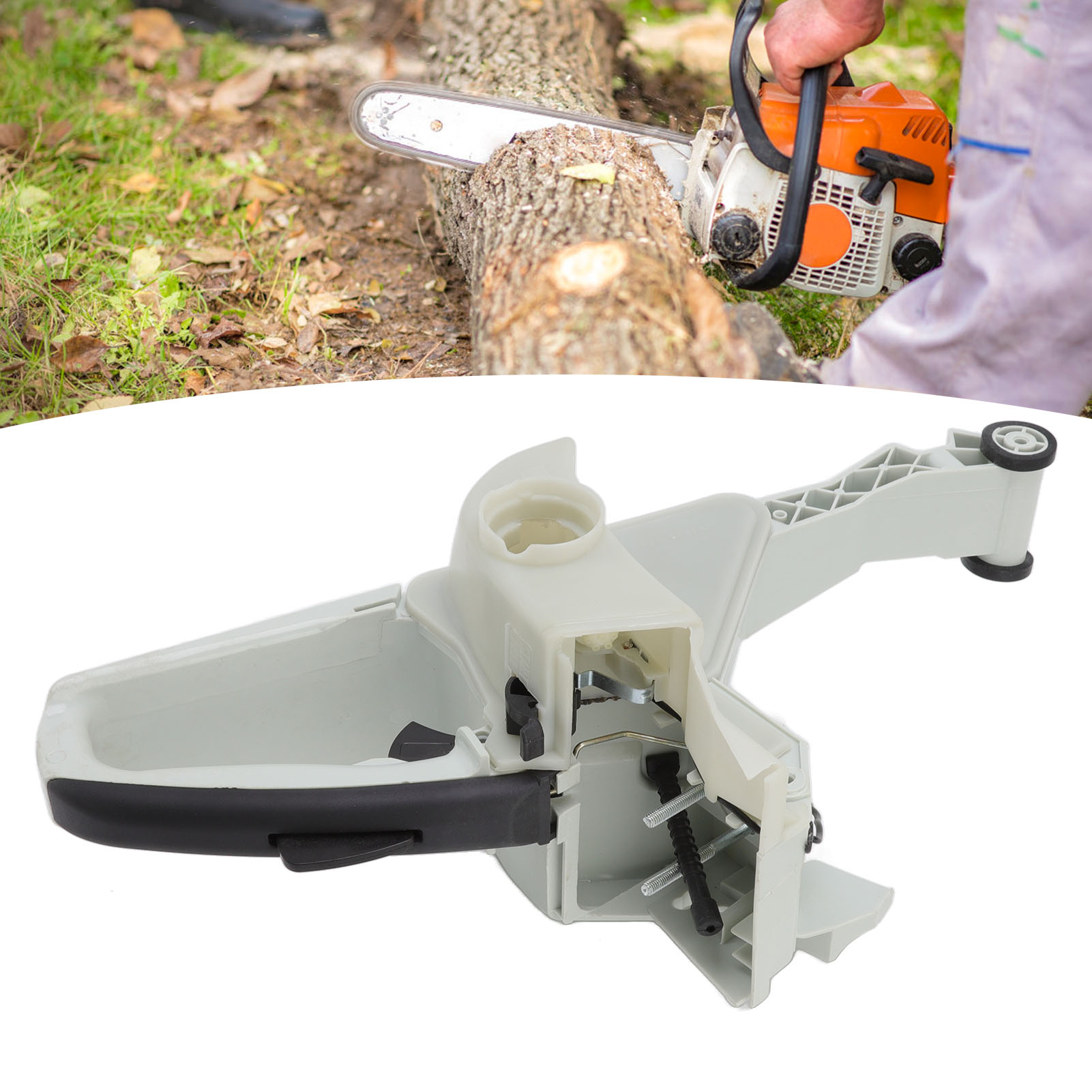 Stromversorgung Für Den Außenbereich Für Höfe Und Gartenhäuser, Geeignet Für Stihl Kettensägen Ms381 Und Ms380, Kraftstofftanks Und Hintere Griffe.