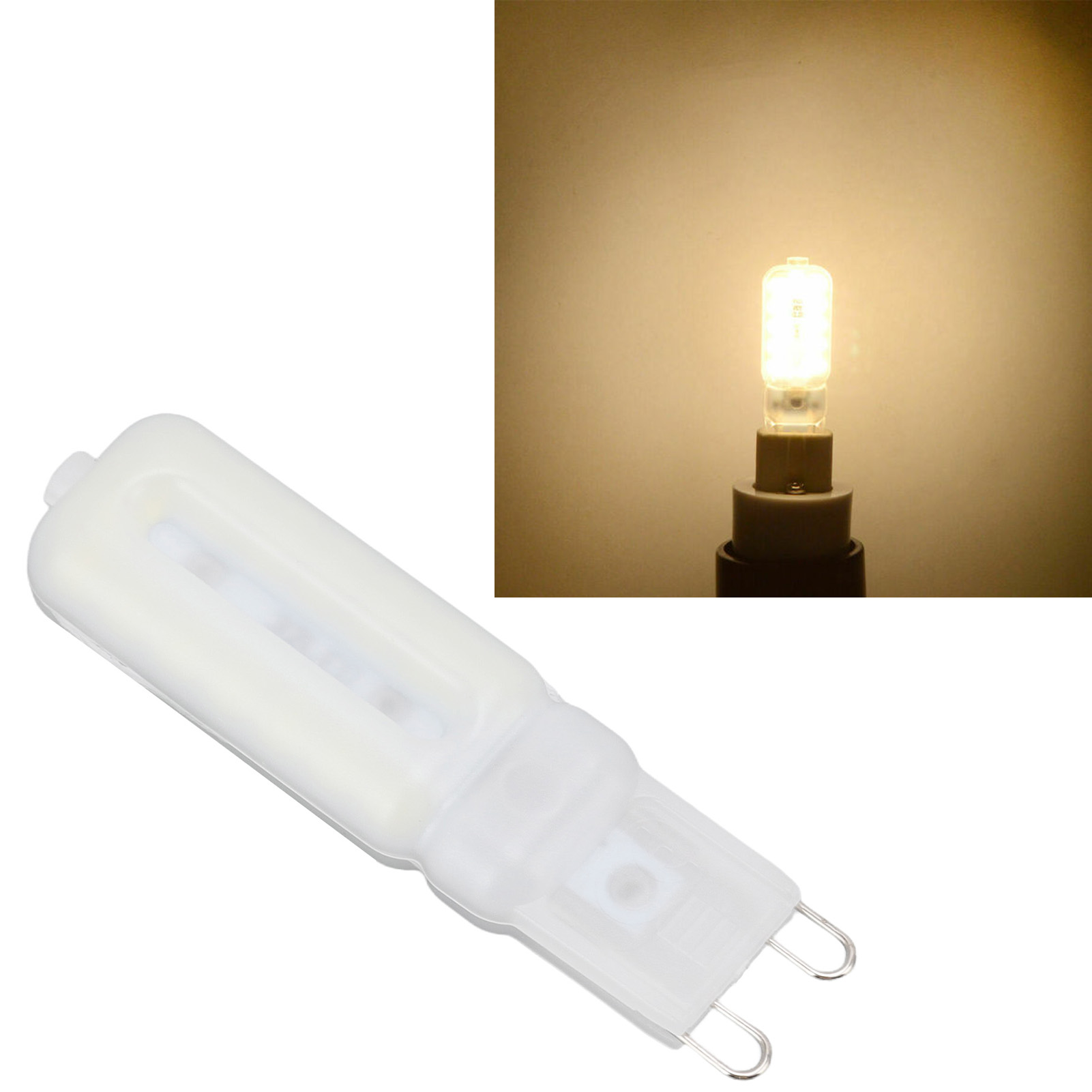 G9 7w/32led/2835 Dimmbare Glühbirnen Für Pendelleuchten, Deckenleuchten, Wandleuchten Und Tischlampen (insgesamt 6 Glühbirnen, Warmweißes Licht, 220v).