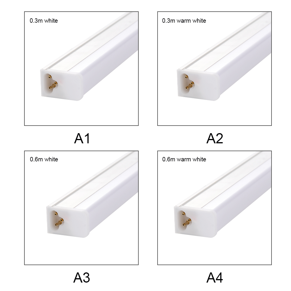 Integrierte 5w Led-werkstattlampe, 150° Abstrahlwinkel, 10.000 H Lichtstrom, Weißes Licht, 30 Cm (1 Fuß) Reichweite.