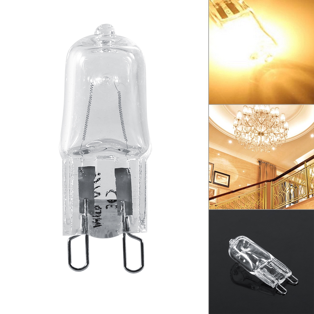 Packung Mit 10 Halogenlampen Mit G9-sockel, 120 V, 40 W, Helles Warmweißes Licht, Für Die Heimbeleuchtung.