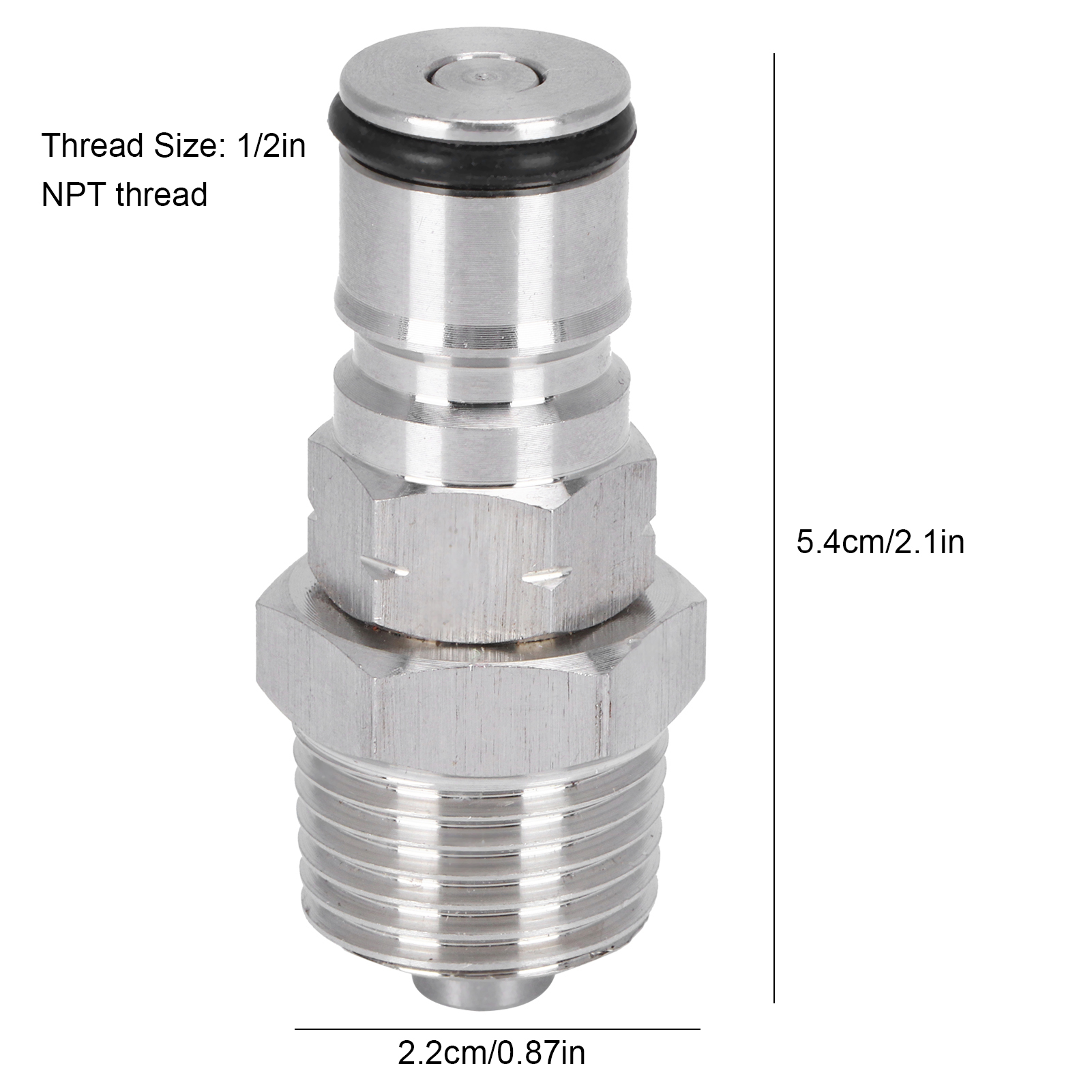 19/32-18 Kugelverriegelungs-fassstangenadapter Mit 1/2"-npt-außengewinde Für Corny Keg