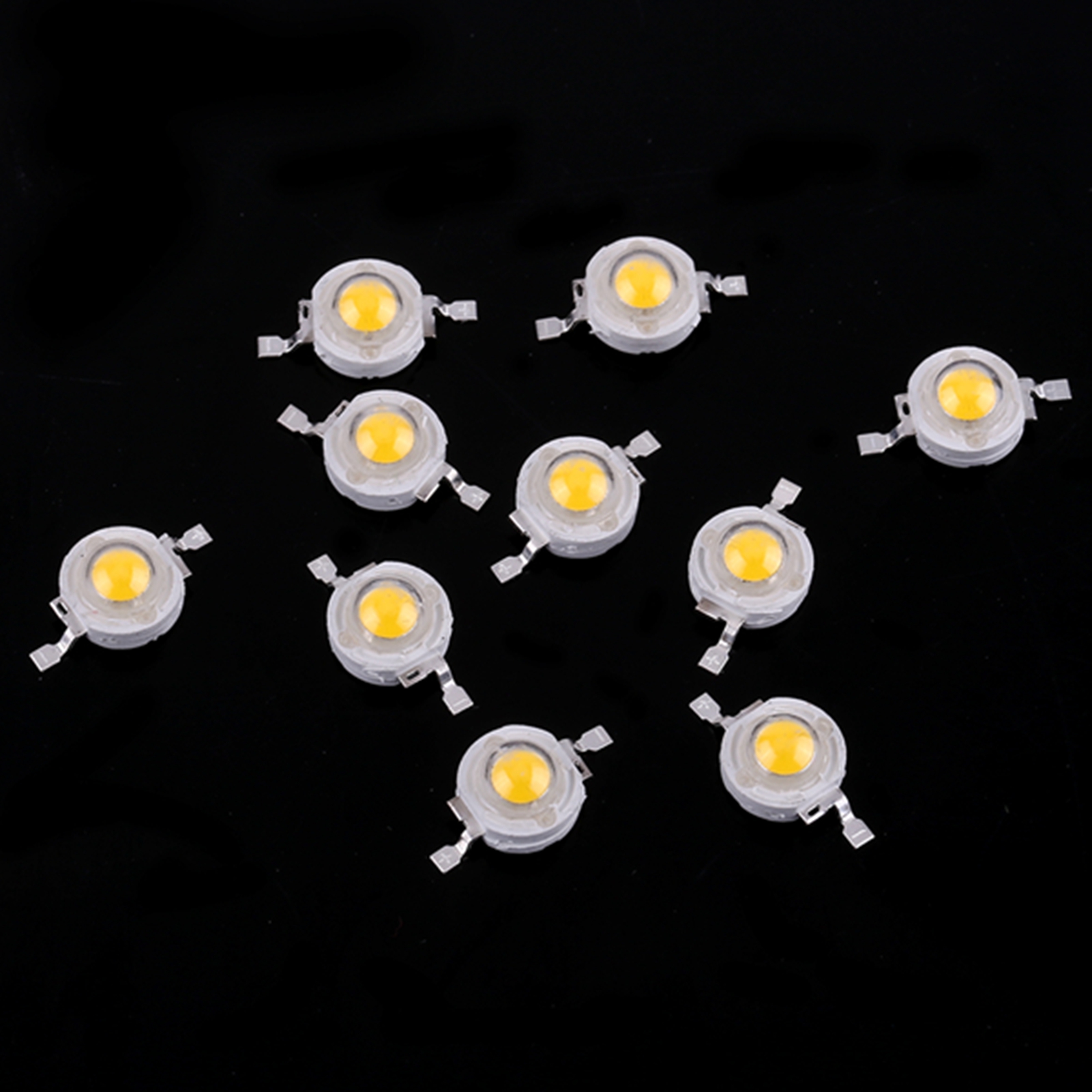 Packung Mit 50 1-w-smd-leds Für Strahler/fluter, Energiesparend, Warmweiß