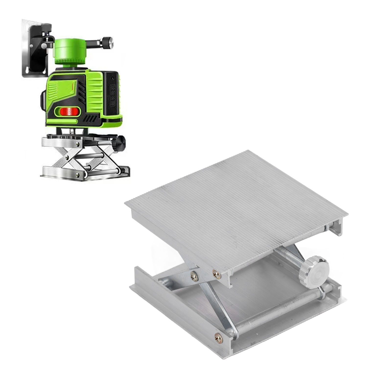 Hebebühne Aus Aluminiumlegierung, Manuelle Laborplattform, Laser-nivelliergerät, Zubehör Für Automatische Nivellier-hebevorrichtung