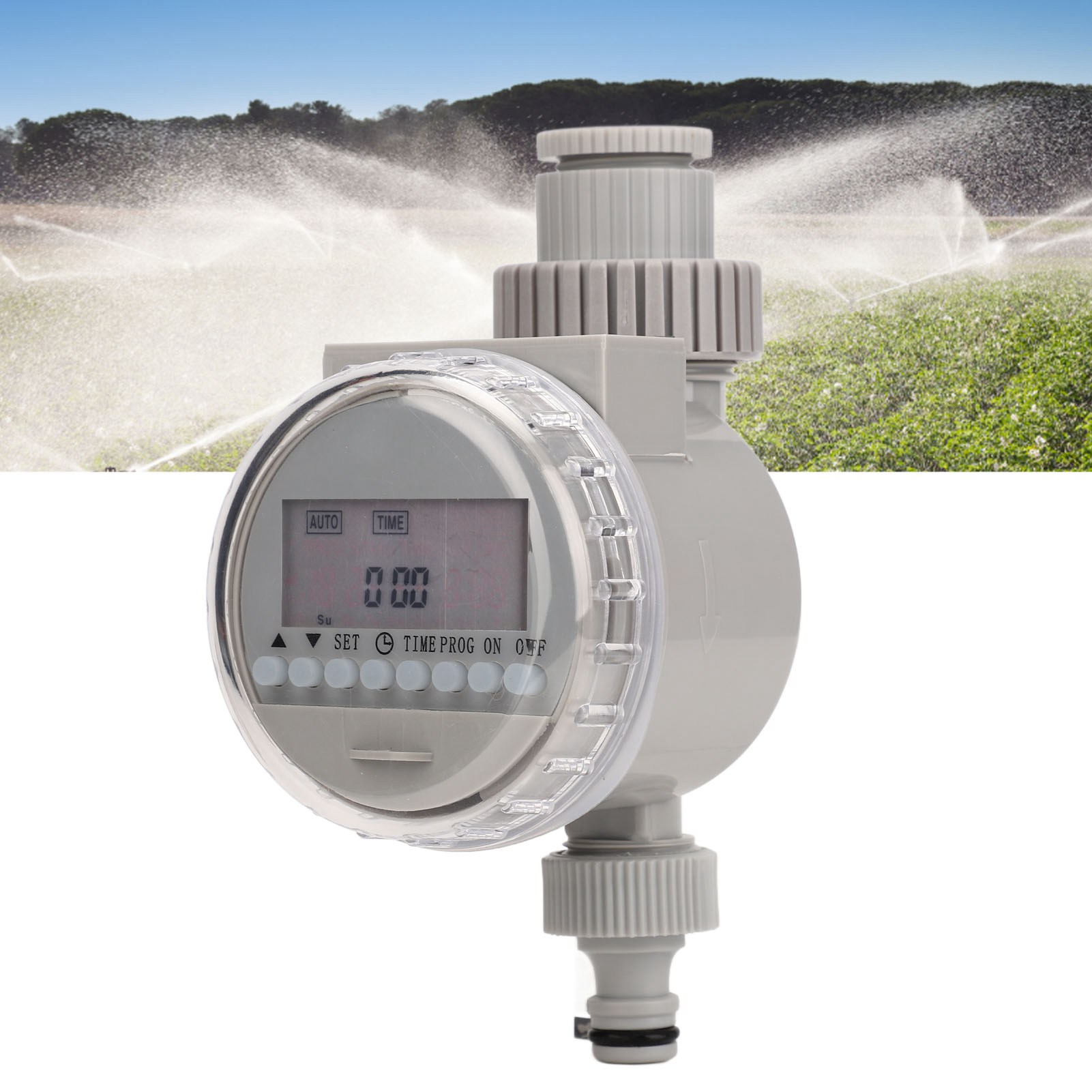 G3/4 Solar-bewässerungsuhr, Programmierbares Automatisches Bewässerungssystem Für Gärten, Intelligenter Bewässerungscontroller, Automatisches Tropfbewässerungssystem