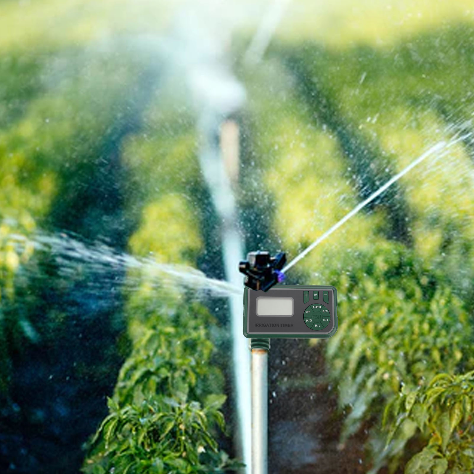 Intelligenter Automatischer Gartenbewässerungstimer, G3/4 Außengewinde, Batterie Nicht Im Lieferumfang Enthalten.