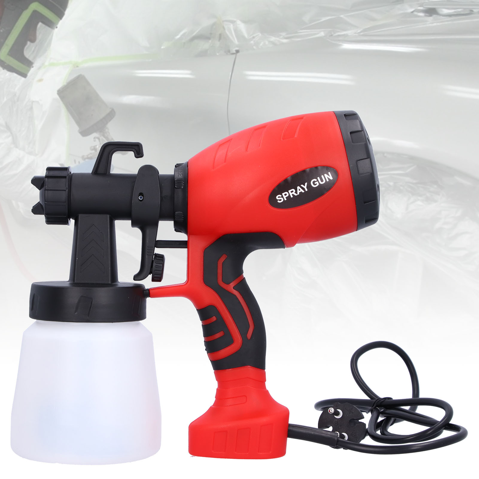 Elektrische Farbspritzpistole, 550 W, Für Den Innenbereich, Heimwerkergerät, Eu 250 V 16 A