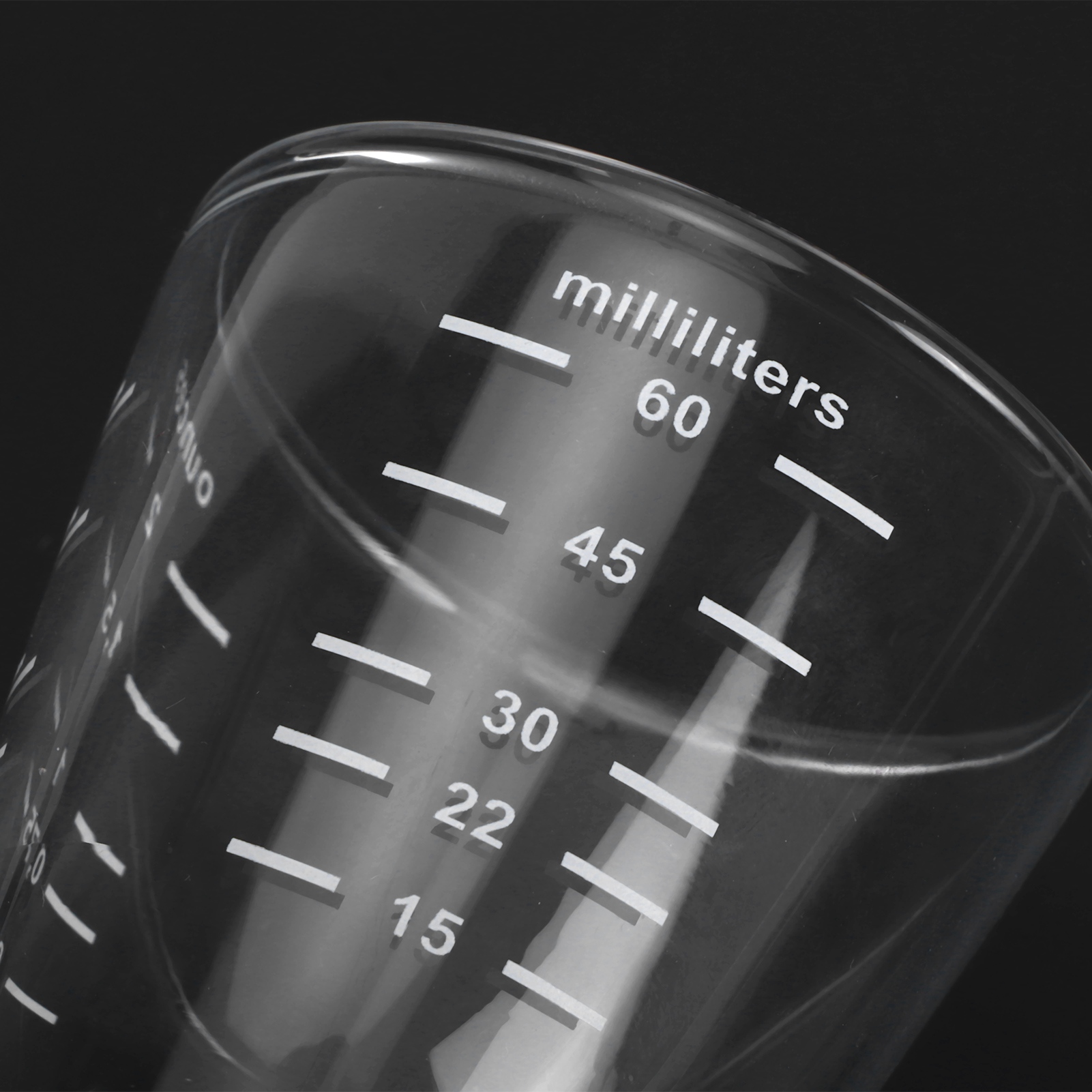 80-ml-kaffeebecher Mit Skala, Transparenter Milchmessbecher Für Zuhause, Büro Oder Café.