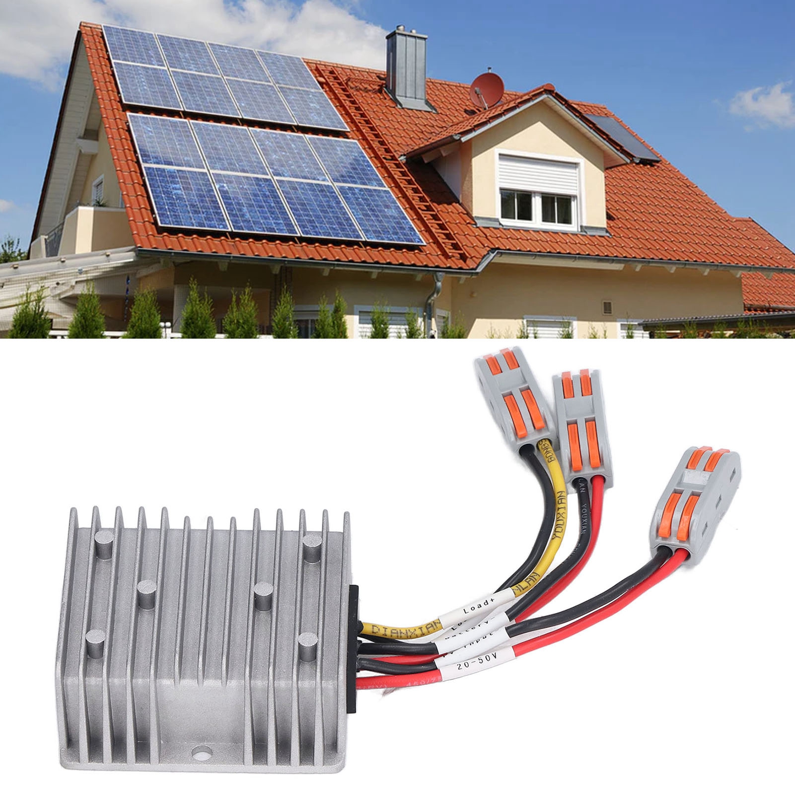 20a 300w Mppt-solarladeregler, Abwärts-synchron-gleichrichter, Photovoltaik-batterieladegerät, 24-stunden-netzteil, 12,6v Leerlauf-ausgangsspannung
