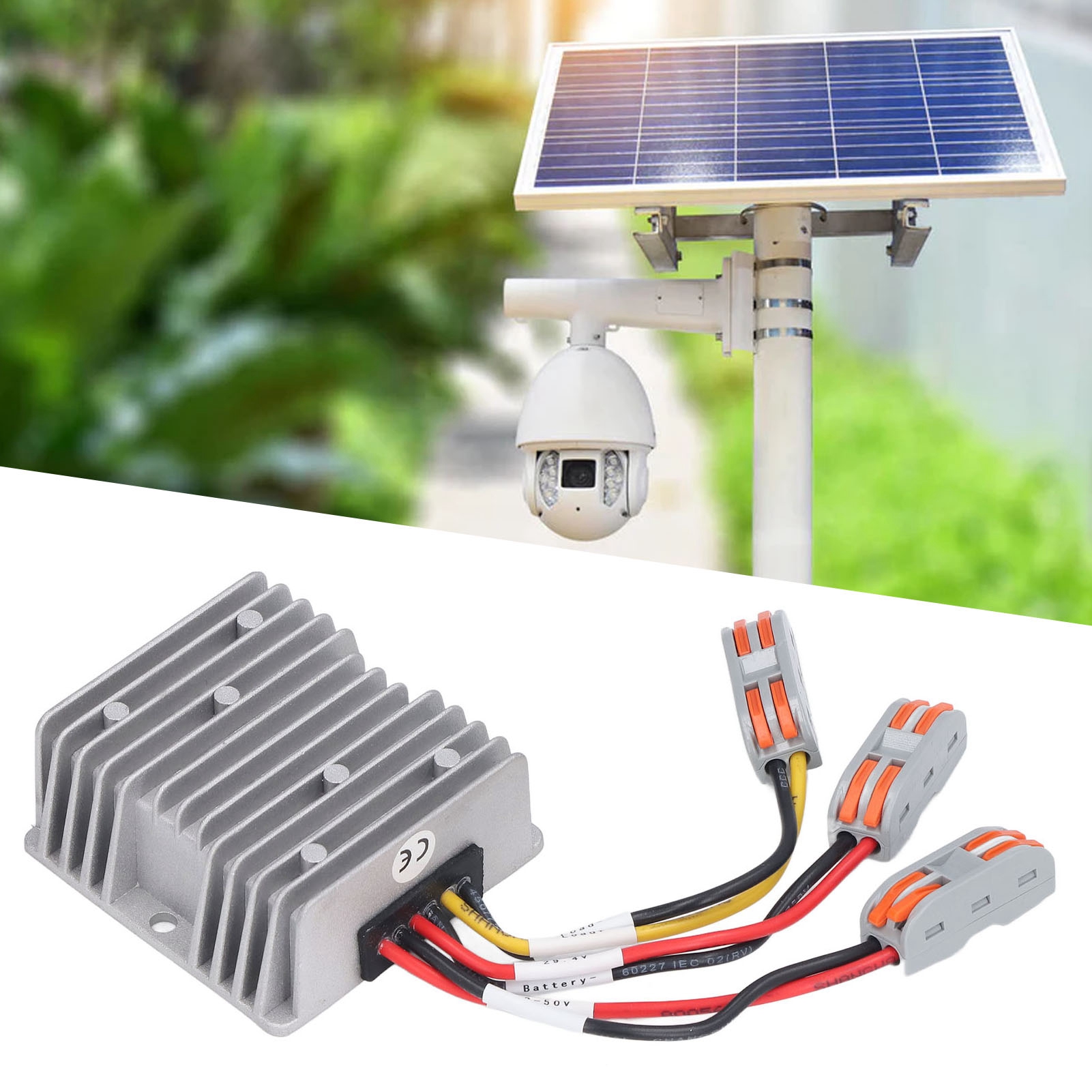 Mppt 20a 300w Solarladeregler, Abwärts-synchron-gleichrichter, Photovoltaik-batterieladegerät, 24 Stunden Autonomie, 29,4 V Ausgangsspannung (normalerweise Offen).