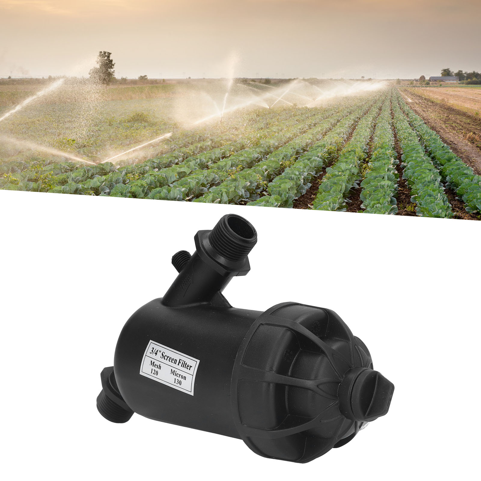 G3/4 Scheibenfilter Mit Außengewinde, 120 Mesh Optional, Für Den Einsatz Im Gewächshaus.