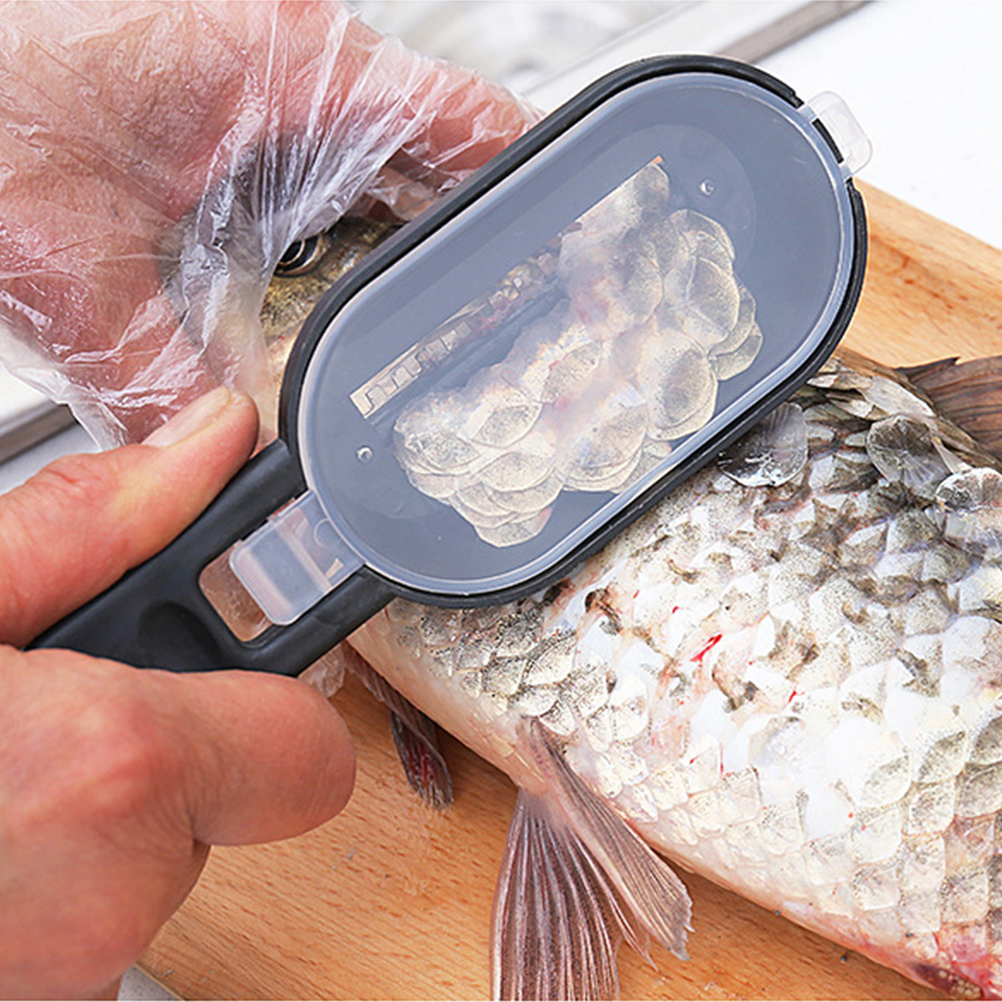 Kreativer Und Praktischer Fischschuppenschaber Mit Deckel