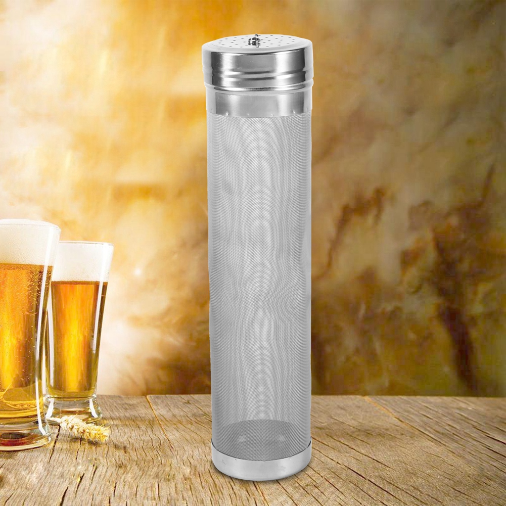 Bier- Und Weinfilter Aus Edelstahl Für Das Heimbrauen, 300 Mikron, Praktisches Zubehör Für Zuhause