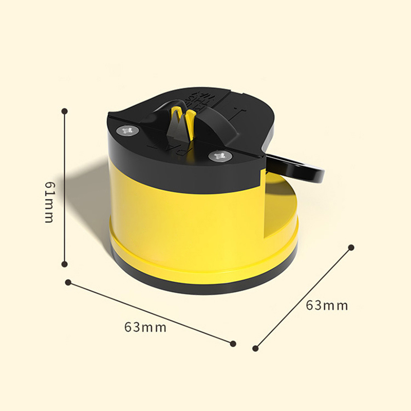 Little Yellow Duck Messerschärfer, Schnelles Schärfen Zu Hause, Vollautomatisches Multifunktionales Doppelseitiges Schärfwerkzeug, Schärfstab Und Wetzstein, Ein Set.