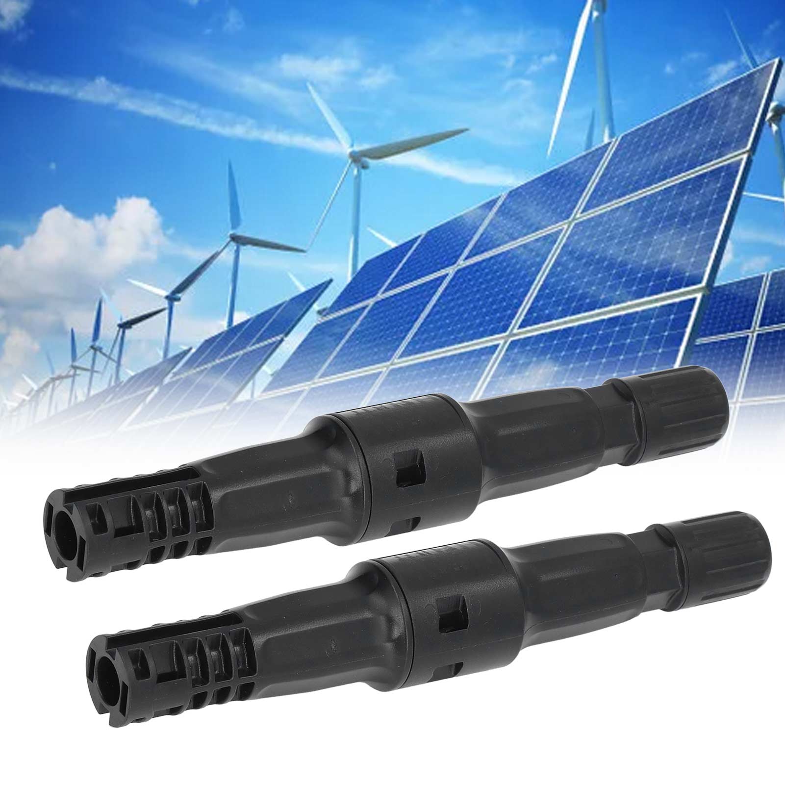 2 Stück/1500v Mc4 Solar-photovoltaik-anschluss Mit Eingebauter Pv-sicherung (20a)