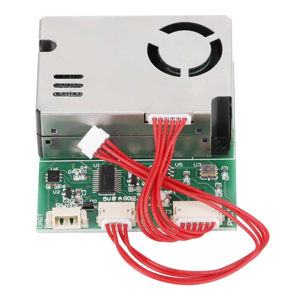 6-in-1-staub- Und Rauchpartikeldetektormodul Mit Kabel Für Pm2.5-luftreiniger