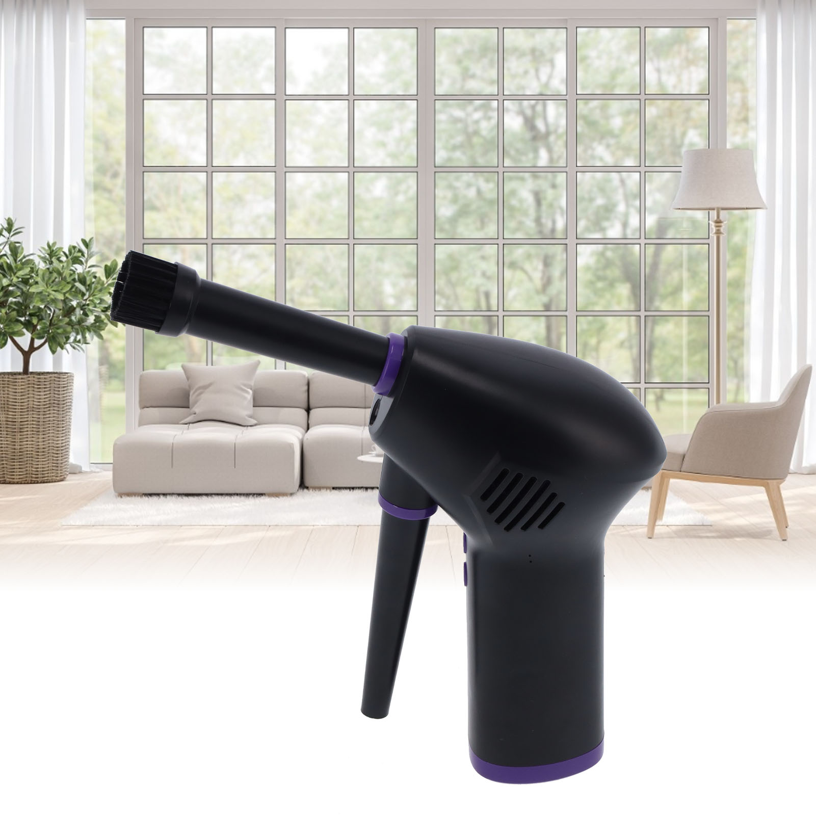 Kabelloser Druckluftstaubsauger Mit 36000 U/min-akku, Usb-c-schnellladefunktion, Computerstaubsauger (6000 Mah)