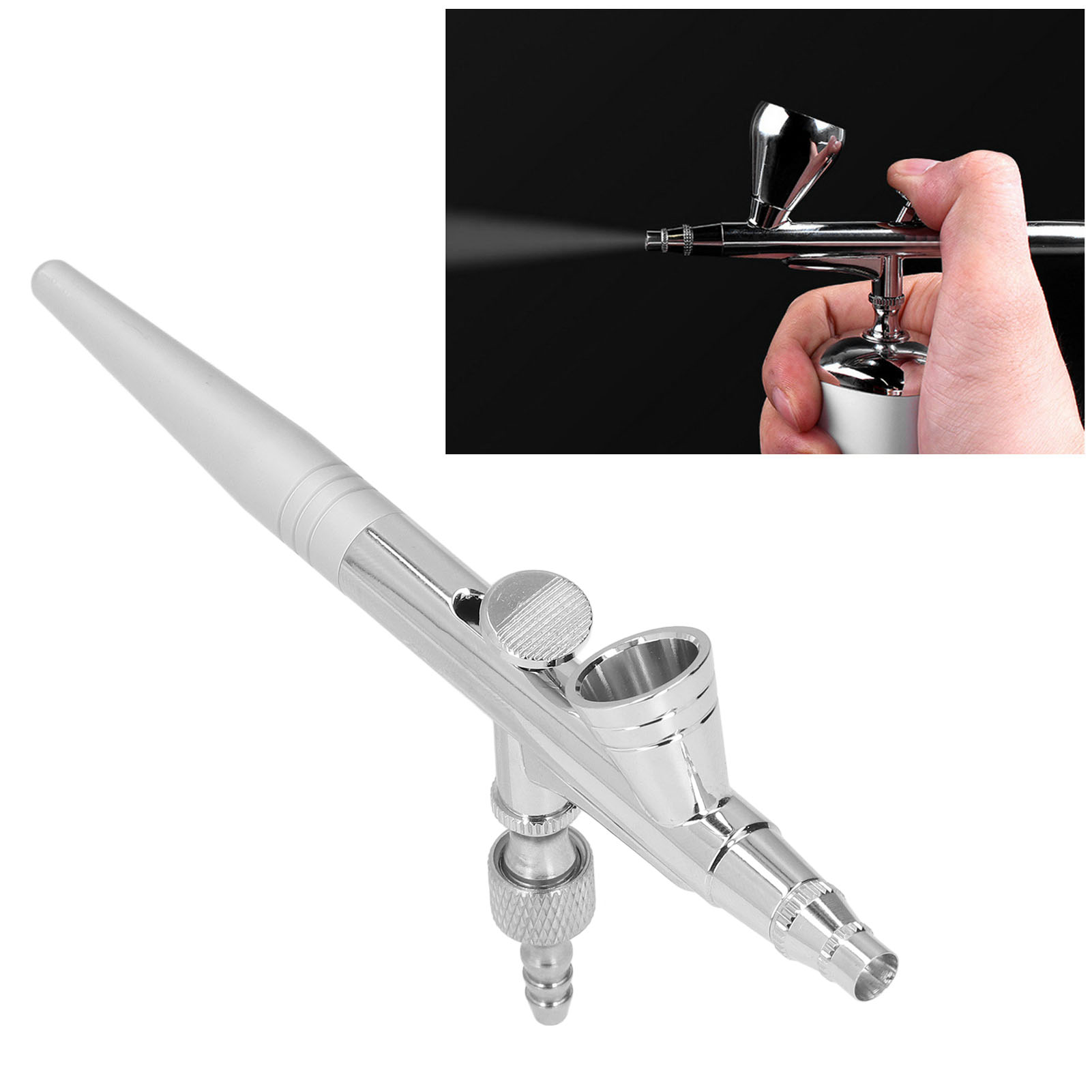 Selbstgebaute G1/8 Farbspritzpistole/airbrush Für Modellbau, 0,2 Mm Düsendurchmesser.